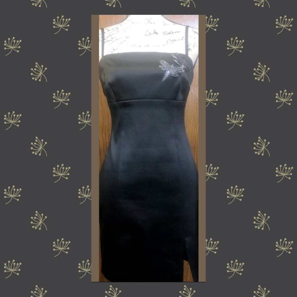 Dragonfly Embellished Dress Mini